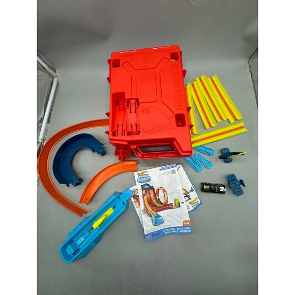Hot Wheels Track Builder Unlimited Fuel Stunt Box Track Builder Set 6-12 Years - Picture 2 of 10